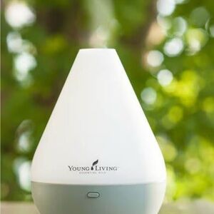 Young Living White and Gray Aroma Diffuser